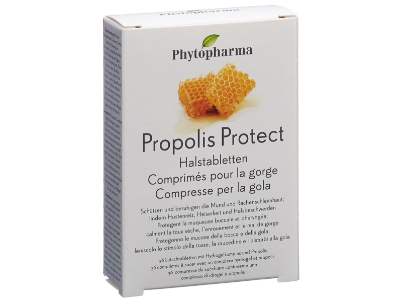 PHYTOPHARMA Propolis protect 36 comprimés pour la gorge