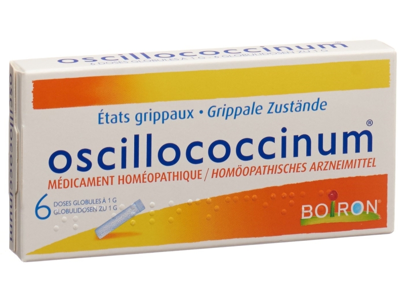 OSCILLOCOCCINUM globules 6x1 dose