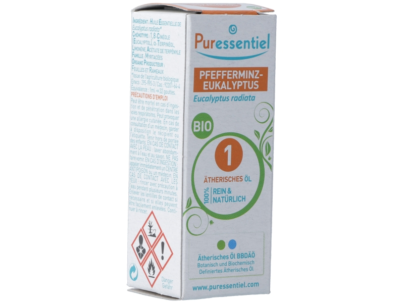 PURESSENTIEL Eucalyptus Radié Bio Huile Essentielle 10 ml