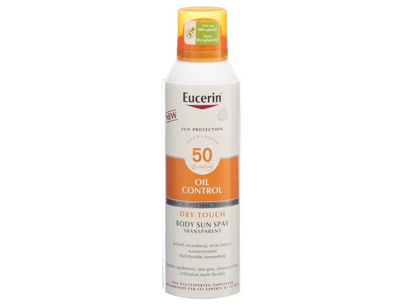 EUCERIN Sun Dry Touch Transparent SPF50 Spray 200 ml